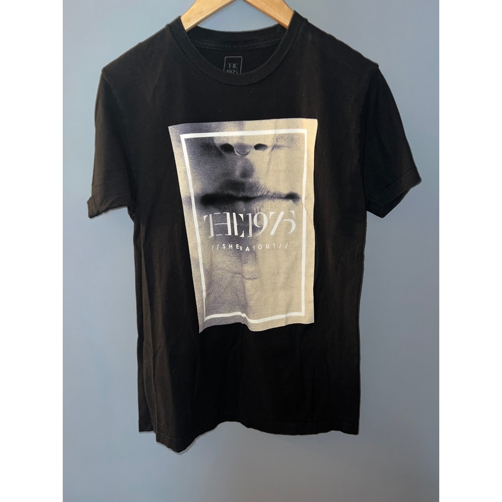 The 1975 She Way Out Black Graphic Band T-Shirt Mens Medium Indie Rock Merch